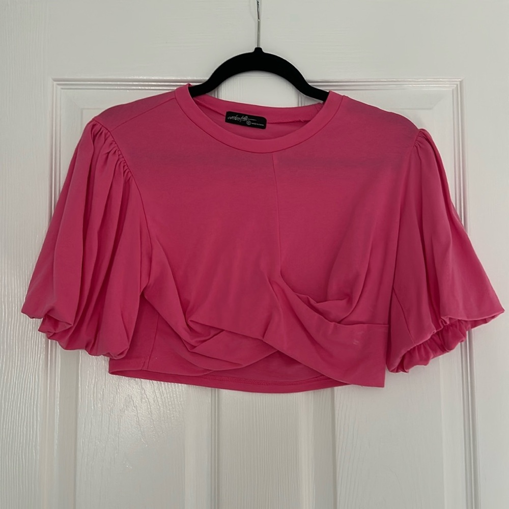 On Twelfth Crop Top Sz M